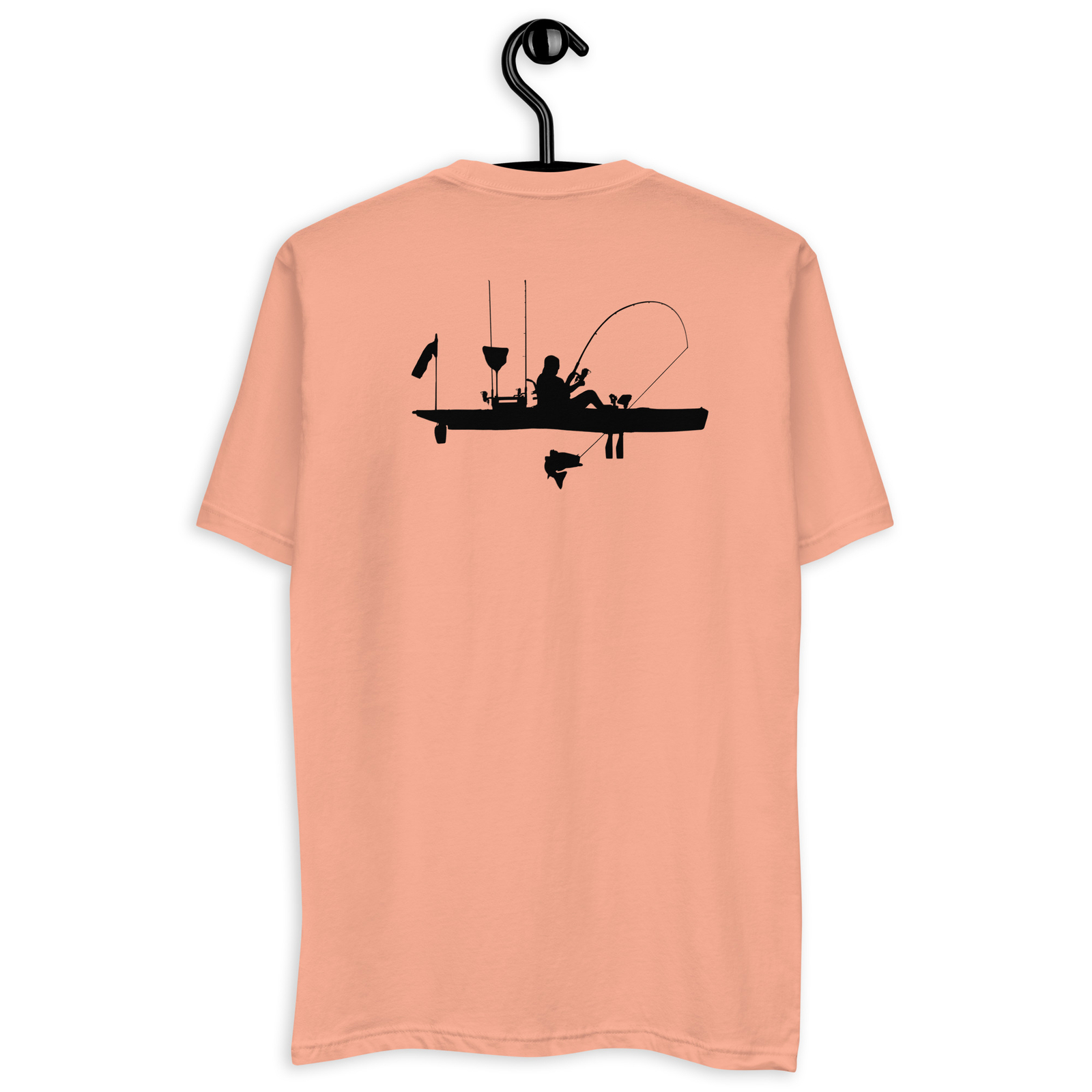 Short Sleeve T-shirt Depicting Hobie Mirage Outback 180