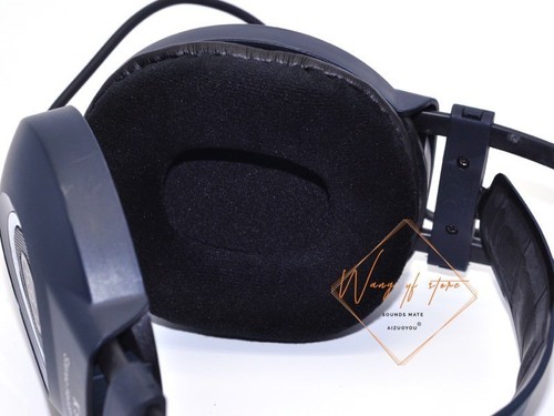 Velour Leather EarPad Foam Cushion Cover For AKG K44 K55 K66 K77 K99 Headphone - Picture 10 of 14