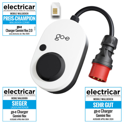 go-e Charger Gemini flex 2.0 GSM 22 kW (CH-05-22-01)