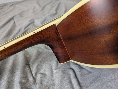 Alvarez MD660 Solid wood dreadnought classical acoustic guitar w/ case - Picture 12 of 20