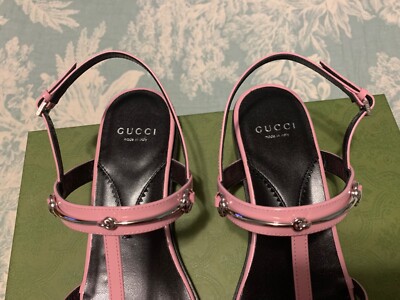 Gucci Horsebit Strappy Patent Leather Sandals Size EU40 US10 Gucci Horsebit Strappy Patent Leather Sandals Size EU40 US10