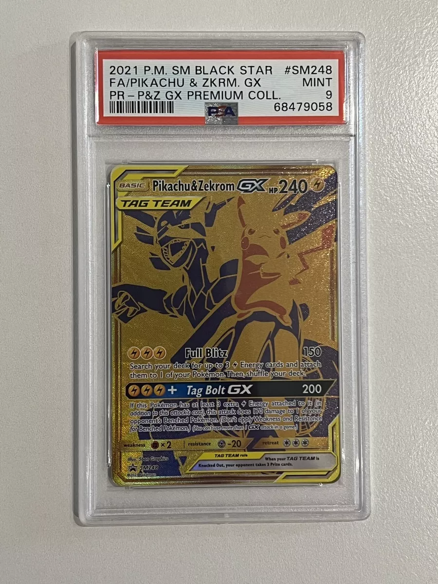 Pikachu & Zekrom GX - SM248 - SM Promos - Pokemon