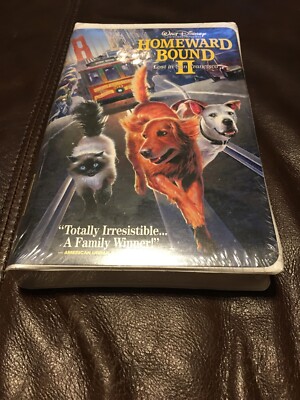 Homeward Bound Lost in San Francisco VHS Movie New Factory Sealed  786936009064|