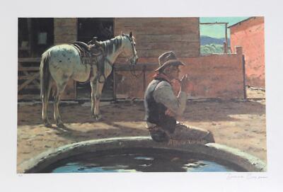 Duane Bryers, Reflections, Lithograph, signed and numbered in pencil