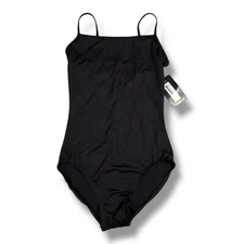 Bloch Dance Women's Nejor Microlux Camisole Leotard Black Medium NWT