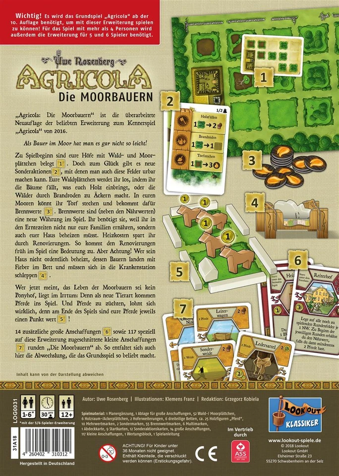 Agricola: Die Moorbauern [Erweiterung] - Bild 2 von 4