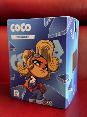 Crash Bandicoot Coco Bandicoot 4-Inch Vinyl Figure | eBay