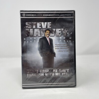 Steve Harvey - Dont Trip...He Aint Through With Me Yet (DVD, 2006) New Sealed