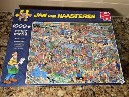 Jumbo Jan Van Haasteren 1000 Piece Comic Jigsaw Puzzle The Pharmacy