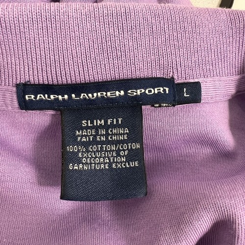 Ralph Lauren Sport Polo Shirt Youth Large Slim Fit Short Sleeve 100% Cotton - Picture 9 of 11