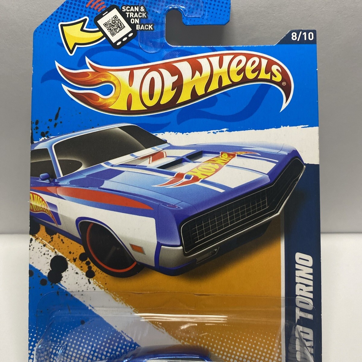 ミニカー Hot Wheels 70 Ford Torino 40th Hot Wheels HW RACING '12 ~ '70 FORD TORINO (Blue) #7 | eBay