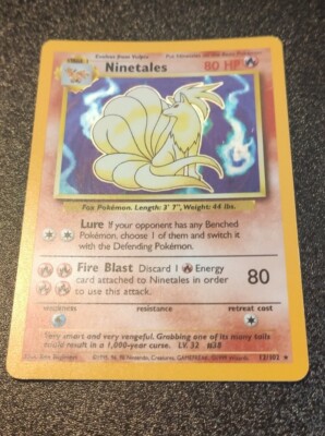 Ninetales 012/102 Base Set Holo for sale online | eBay