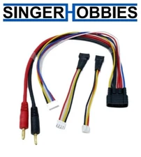 MT RACING MTR1028 LiPo Charge Lead Traxxas ID (2S - 4S) HH
