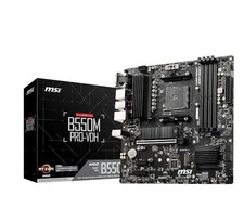 MSI B550M PRO-VDH AMD Ryzen 5000/4000G/3000 Series Processors Compatible Socket