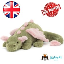 Jellycat Himmelsdrache 50 cm Pl&uuml;schtiere Brandneu mit Etikett & Staubbeutel UK VERK&Auml;UFER