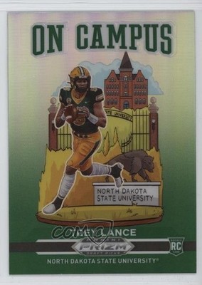 2021 Panini Prizm Draft Picks On Campus Trey Lance #OC-TL ud3