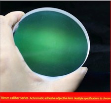 D70mm Refractive Cemented Achromatic Objective Lens DIY Accessory For Telescope