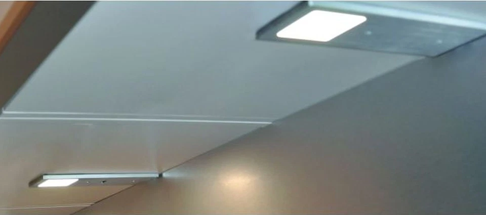 Lampada LED Sottopensile Cucina 5x3 W da Eco-Pad Bianco Caldo Luci Dimmerabile - Immagine 4 di 4