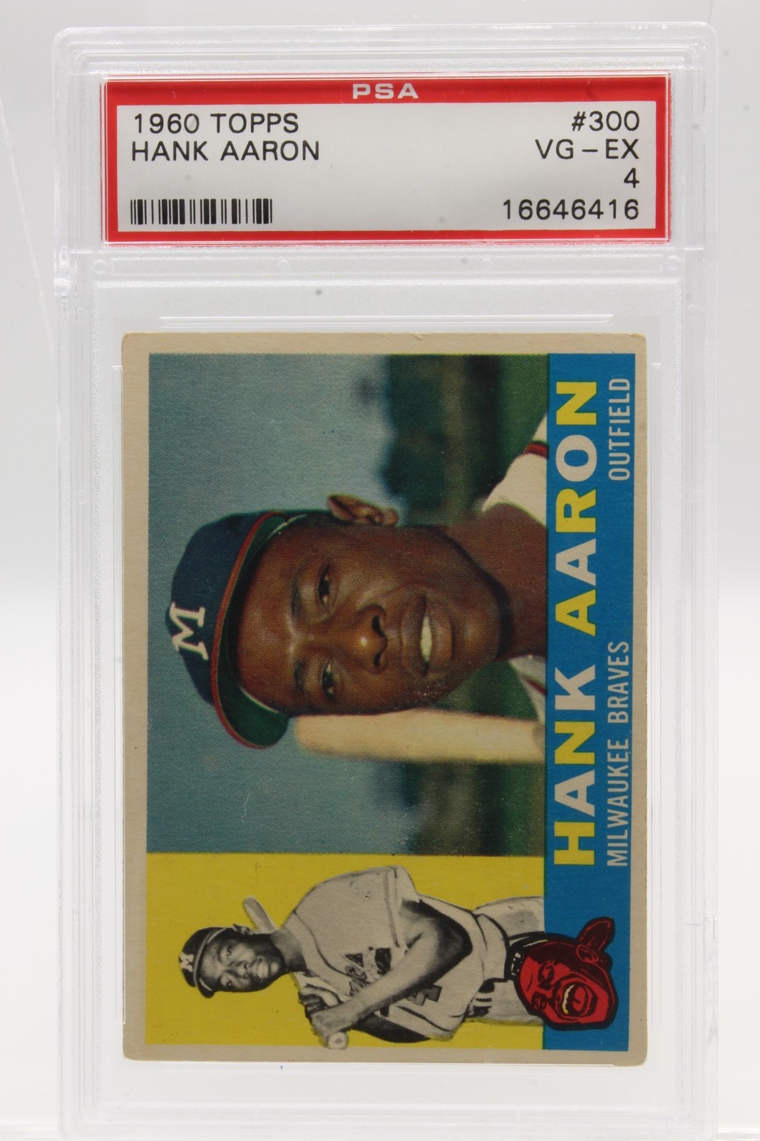 Topps - 1960 Hank Aaron 300 PSA VG-EX 4