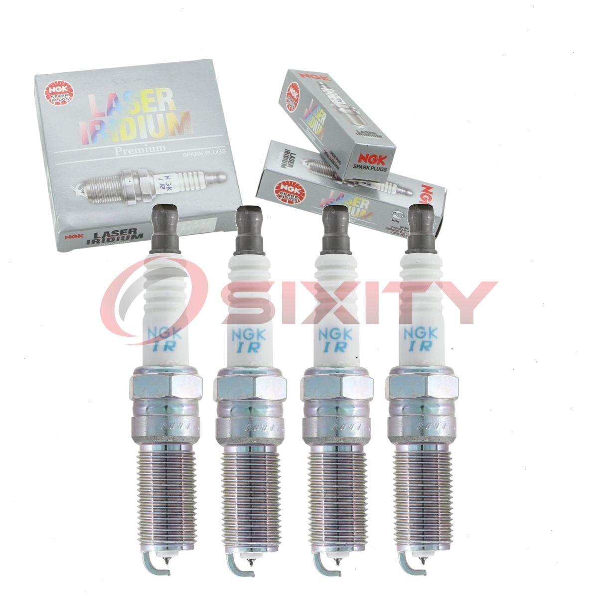 4 pc NGK Laser Iridium Spark Plugs for 2019-2021 Ford Transit Connect 2.0L zb