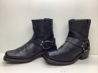 WOMENS HARLEY DAVIDSON SQ TOE RIDING BLACK BOOTS SIZE 8.5 M