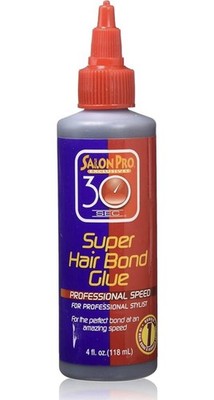 Salon Pro 30 Sec 30 Seconds Super Hair Bond Glue 4 fl. oz. (118 mL) 8409/a