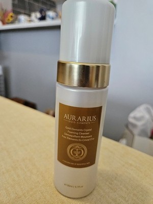 Aurarius Gold Elements Crystal Foaming Cleanser 5.1 Fl Oz