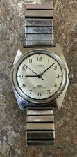 VTG Timex Automatic Watch/Water Resistant /Stainless steel Speidel Band PARTS