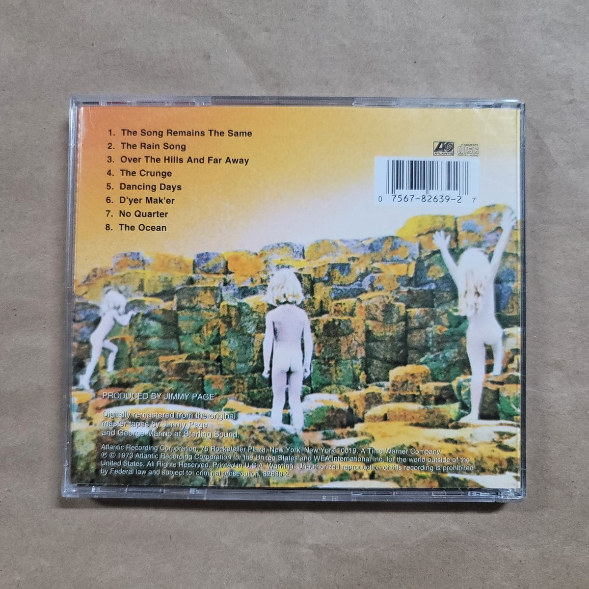 Houses Of The Holy By Led Zeppelin (CD 1973) | eBay