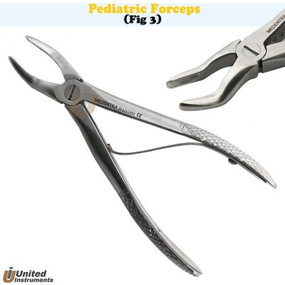 Pediatric Forceps Fig.3 Children Upper Incisors & Canines Extracting Plier