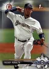 2017 Bowman Prospects #BP22 Freddy Peralta - BB