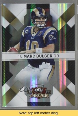 2009 Donruss Threads Century Proof Gold 42/50 Marc Bulger #89 READ fm0