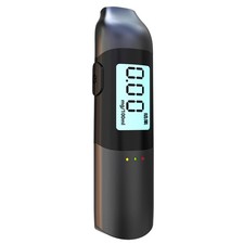 Digital Alcohol Tester USB Rechargeable High Breathalyzer Alcometer LCD2403