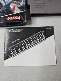 Gyruss Nintendo Entertainment System NES Cib Complete Tested