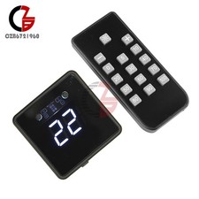 Digital 4-Wire Fan PWM Speed Controller  Remote Control with PD QC DC24V/12V/5V