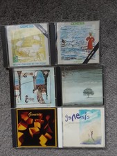 Genesis CD Albums X6 Tresspass Foxtrot We Can't Dance Wind And Wuthering