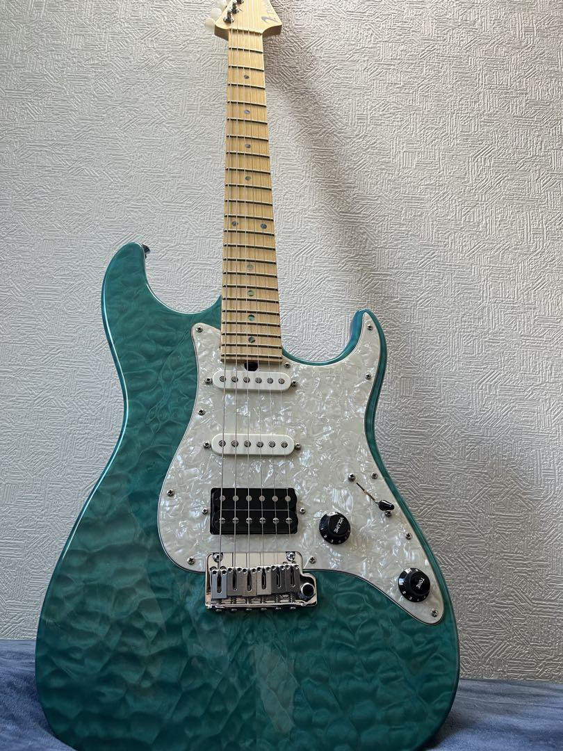ギター T's guitars DST-22 T's Guitars DST-22,Flame Quiltmaple PG(Tranceblue) ティーズ