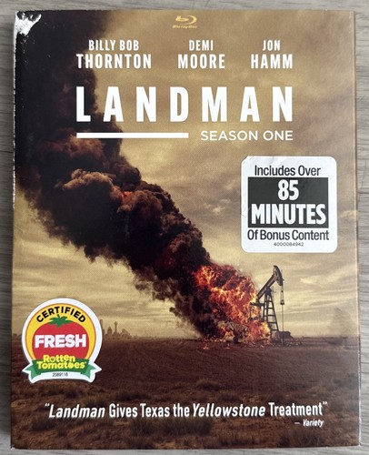 Landman: Season One (Blu-ray, 2025) w/ Slipcover
