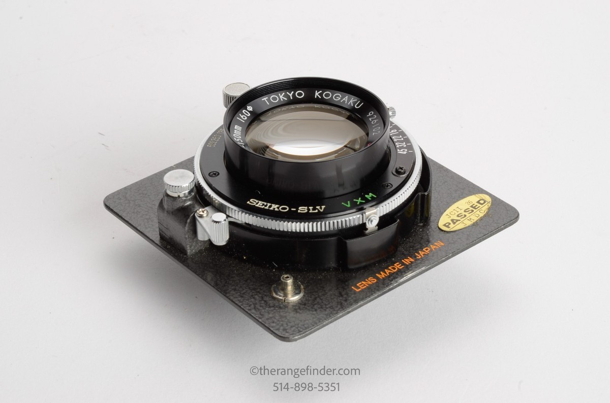 Tokyo Kogaku 150mm f5.6 Super Horseman Lens in Seiko-SLV
