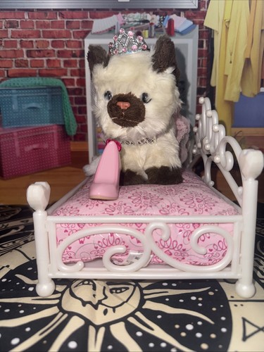 American Girl Bambola Pet Principessa Letto e Gattino con Accessori Ritirato - Foto 3 di 4