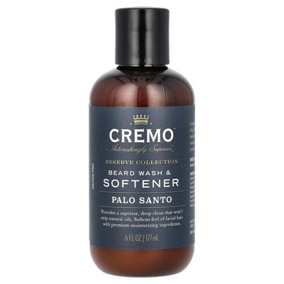 Cremo, Reserve Collection, Bart Wash & Softener, Palo Santa, 177 ml 