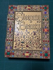 Sleeping Beauty Disney Gold Accessory Case Scatola Portagioie Confezione Rega...