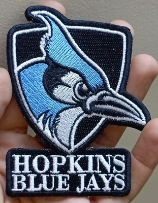 Hopkins Blue Jays NCAA Team Logo Iron On Patch - Sew Patch - Embroidered Patch