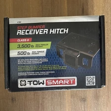 TowSmart Step Bumper 2" Receiver Hitch Class II #761 3500 lb Capacity Open box