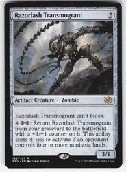 Razorlash Transmogrant #122 The Brothers' War