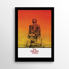 1973 THE WICKER MAN - Movie Film Poster Print A3 A4 A5 - Home Decor/Wall Art