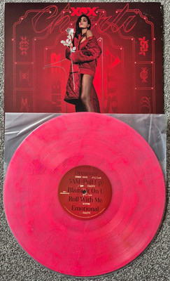 Charli XCX Number 1 Angel Pink Vinyl Super Rare NM-NM