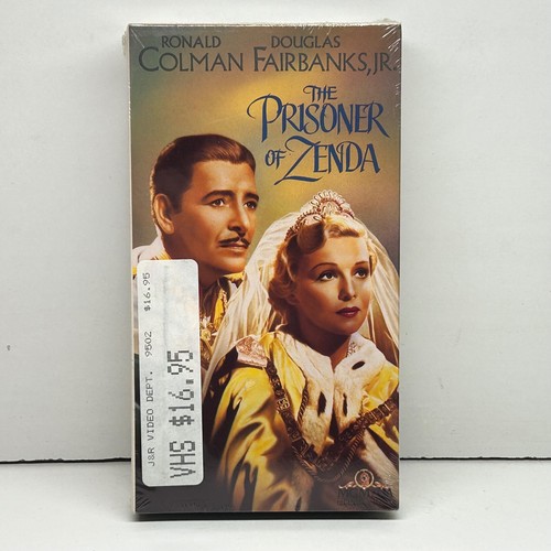The Prisoner of Zenda - New Sealed! VHS 1990 Tape Adventure Original Release VTG