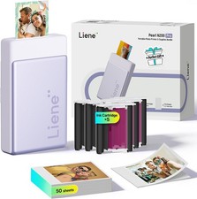 Pearl N200 Pro Portable Photo Printer, Instant Mini Picture Printer for Iphone S