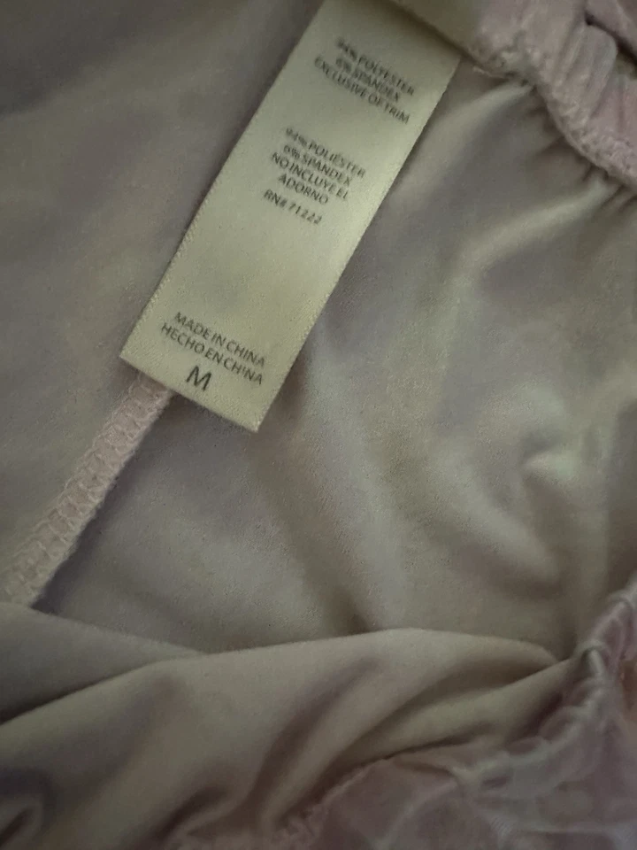 Jessica Simpson M Soft Printed PJ Set Sleepwear Floral Pink - Image 3 of 3